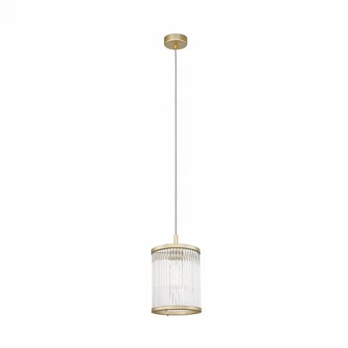 Lampa wisząca SERGIO P0528-01F-V6AC złota 1xE14 wys.40-148cm