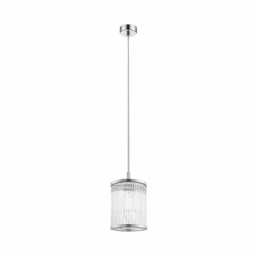 Lampa wisząca SERGIO P0528-01F-F4AC chrom 1xE14 wys.40-147cm