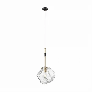 Lampa wisząca Zumaline ROCK P0488-01M-SEAC transparentna 1xE27 wys.63-173cm