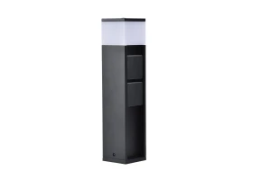Lampa stojąca zewnętrzna Lutec MAINS 7202203012 czarny
