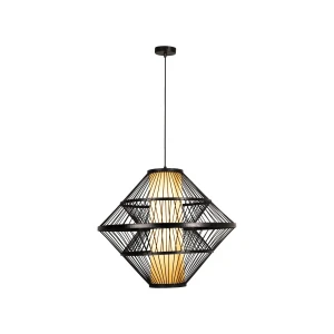 Lampa wisząca Lucide PASQUINO 21445/60/30 czarna