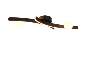 Lampa sufitowa Trio NAPOLI 637910232 czarna