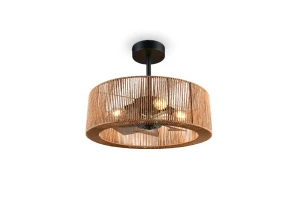 Lampa sufitowa RL SMILLUM R66905036 brązowa