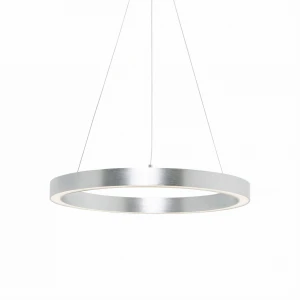 Lampa wisząca Zumaline CARLO PL200910-400-SL srebrna 1xLED