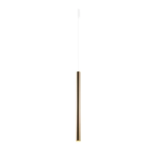 Lampa wisząca Antigo Akadi 1 Mosiądz polerowany-biała (700 mm) 8884