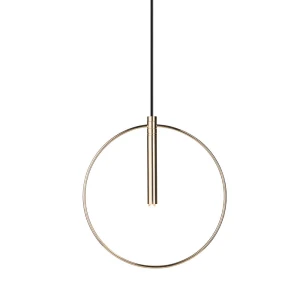 Lampa wisząca Antigo Faro okrąg Mosiądz polerowany (320 mm) 8290