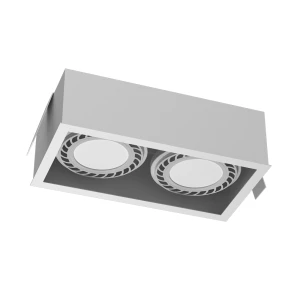 Lampa wpuszczana Antigo Cage in 1-2 Biała 3275