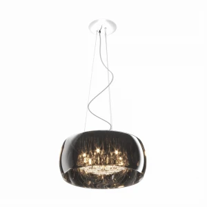 Lampa wisząca Zumaline CRYSTAL P0076-06X-F4FZ transparentna 6xG9 wys.145cm