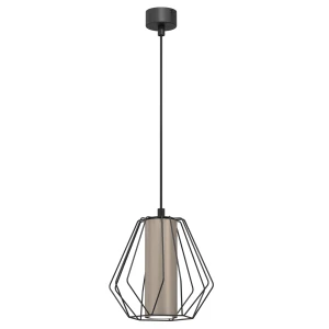 Lampa wisząca Antigo Alkaza Czarna-platyna mat (193 mm) 5023
