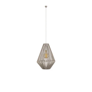 Lampa wisząca Antigo Hagata 1 Beżowa (400 mm) 5127
