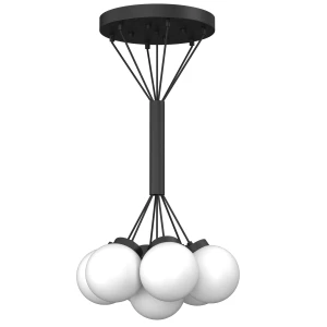 Lampa wisząca Antigo iO 7 mini Czarna (500 mm) 5071