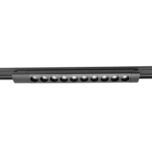 Spot magnetyczny Antigo Komatsu Slim dot Czarny 48V 10W 800lm (330 mm) 3000K 6053