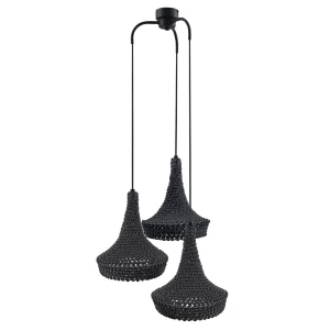 Lampa wisząca Antigo Mahaka 3 Szara (500 mm) 5183