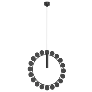 Lampa wisząca Antigo no. O Czarna (420 mm) 5060