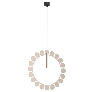 Lampa wisząca Antigo no. O Platyna mat (420 mm) 5061