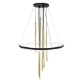 Lampa wisząca Antigo Luna Mosiądz mat-czarna 3000K 5215