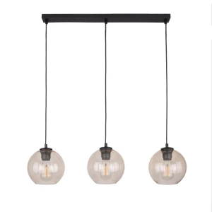 Lampa wisząca 4598 TK Lighting CUBUS bursztyn 3 Listwa