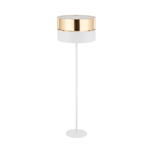 Lampa podłogowa 5074 TK Lighting HILTON biały/złoty 1