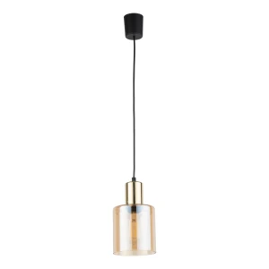 Lampa wisząca 6665 TK Lighting SIERRA złoty Amber 1 Pł