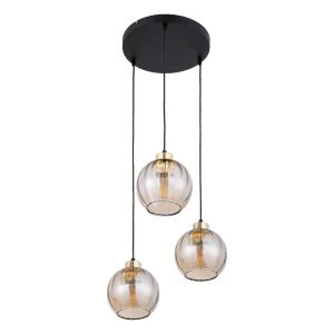 Lampa wisząca 4637 TK Lighting DEVI amber 3 Koło