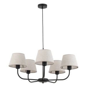 Lampa wisząca 3989 TK Lighting CHICAGO linen 5
