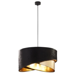 Lampa wisząca 6432 TK Lighting TERCINO czarny/złoty 3 Ścięta 500