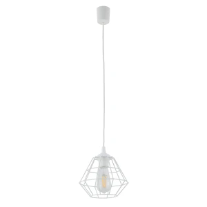 Lampa wisząca 6211 TK Lighting DIAMOND biały 1 M