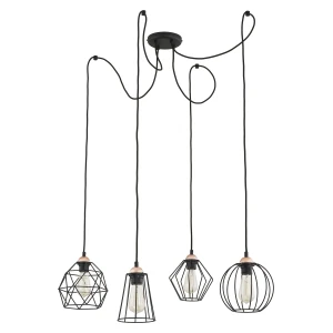 Lampa wisząca 1646 TK Lighting GALAXY pająk 4 Pł