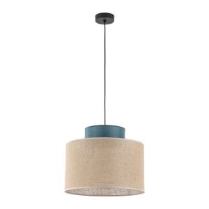 Lampa wisząca 3256 TK Lighting DUO juta zielony 1