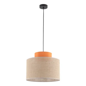 Lampa wisząca 3227 TK Lighting DUO juta Orange 1