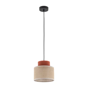 Lampa wisząca 2785 TK Lighting DUO juta Brown 1