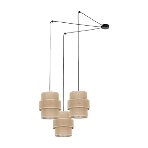 Lampa wisząca 5403 TK Lighting CALISTO juta 3