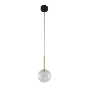 Lampa wisząca 5941 TK Lighting NILOS czarny / złoty 1