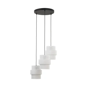 Lampa wisząca 6018 TK Lighting CALISTO biały 3 Koło