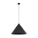 Lampa wisząca 10059 TK Lighting CONO xl czarny 1xE27