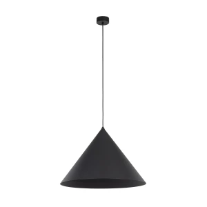 Lampa wisząca 10059 TK Lighting CONO xl czarny 1xE27
