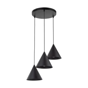 Lampa wisząca 10067 TK Lighting CONO czarny 3 Koło S