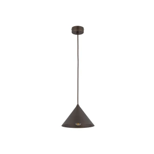 Lampa wisząca 10073 TK Lighting CONO s Brown 1xE27