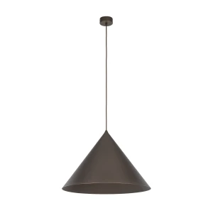 Lampa wisząca 10062 TK Lighting CONO xl Brown 1xE27