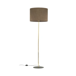 Lampa podłogowa 16031 TK Lighting UMBERTO brown złoty 1