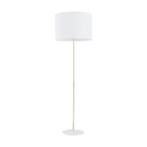 Lampa podłogowa 16033 TK Lighting UMBERTO biały złoty 1