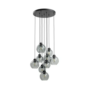 Lampa wisząca 10208 TK Lighting CUBUS graphite 9 Koło