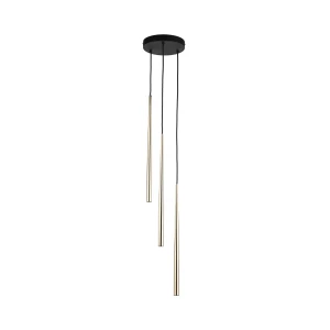 Lampa wisząca 10117 TK Lighting PIANO czarny złoty 3