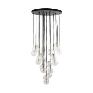 Lampa wisząca 10099 TK Lighting NILOS czarny złoty 26