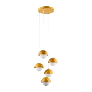 Lampa wisząca 10268 TK Lighting BONO ochra 5
