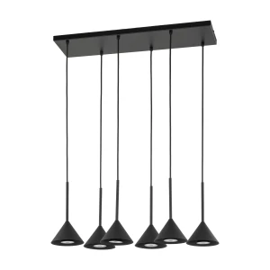 Lampa wisząca 10306 TK Lighting CONO mini czarny 6