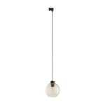 Lampa wisząca 10667 TK Lighting TRACER cubus Bursztyn 1xE27