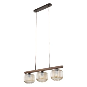 Lampa wisząca 11069 TK Lighting SALVIA brown 3xe14