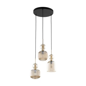 Lampa wisząca 11041 TK Lighting SOPHIA cognac 3xe14