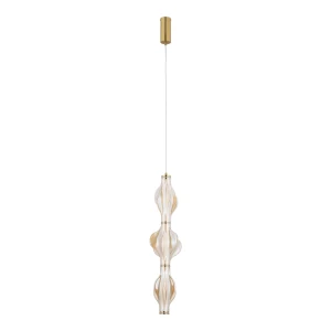 Lampa wisząca 18214 TK Lighting ELVA brass Led 22w